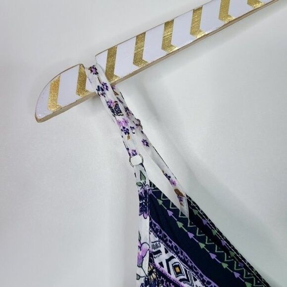 LULUS Dress Womens Small White Floral Wandering Whimsy Button-Up Mini Dress NWT - Picture 8 of 11